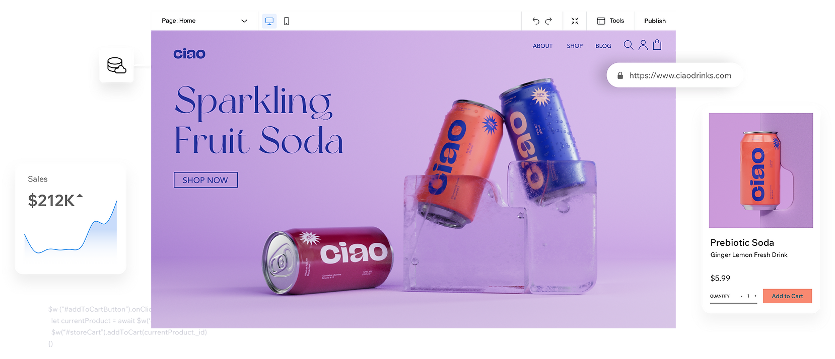 Sample website